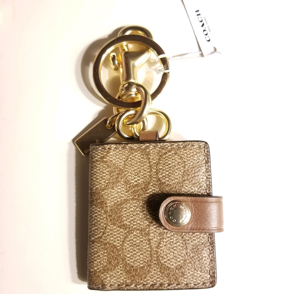 Coach Photo Key Chain